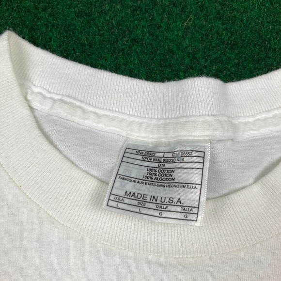 Vintage Bob Seger Shirt Mens L White 1996 Tour It's A Mystery Band Concert 90s - Picture 5 of 13